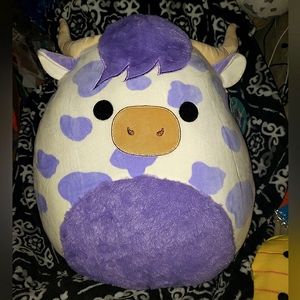 Squishmallow 16" Conway the Purple Highland Cow Exclusive 2023 NWT KELLYTOY
